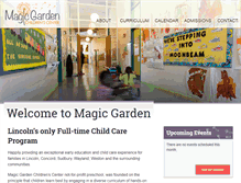 Tablet Screenshot of magic-garden.org